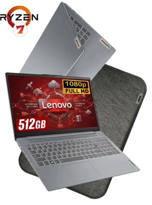 NOTEBOOK LENOVO 15.6 FHD IP SLIM 3 RYZEN 7 5825U 8